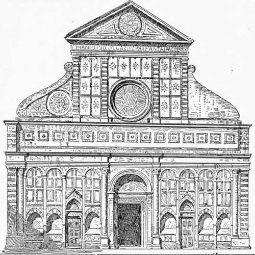 Facade of Santa Maria Novella.