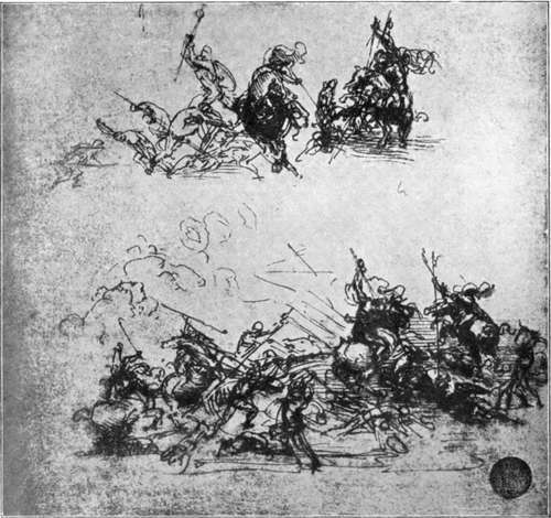 Studies For The Battle Of Anghiari