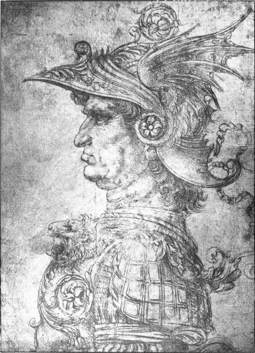 Study For Head Of A Warrior