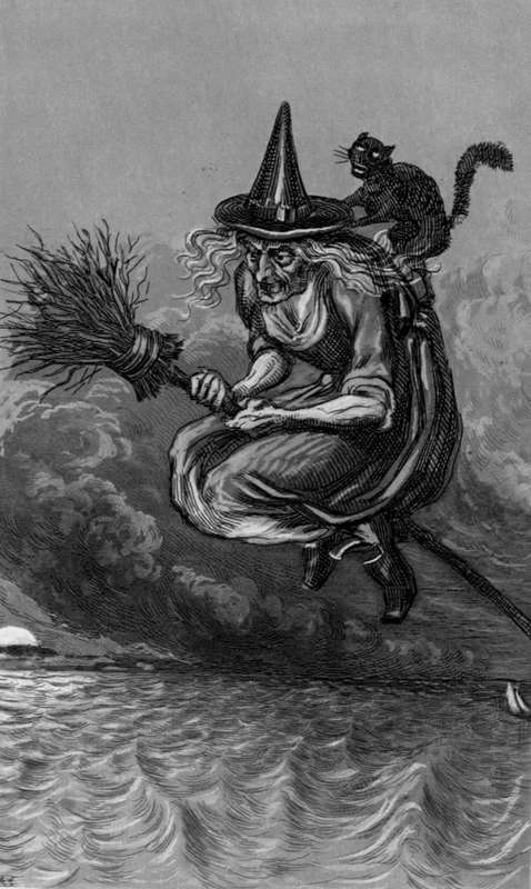 A Witch of about the middle of the Eighteenth Century