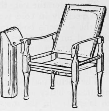 Folding Arm Chair.