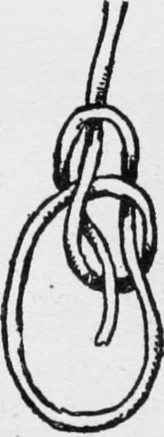 Bowline: a noose that neither jambs nor slips.