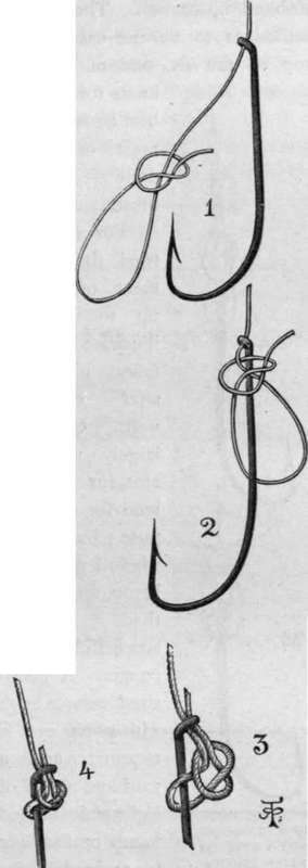 A Safe Knot For Hook With Large Eye.
