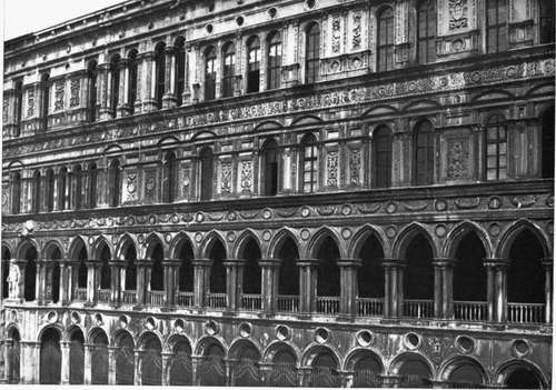 Facade Of Court, Ducal Palace Venice