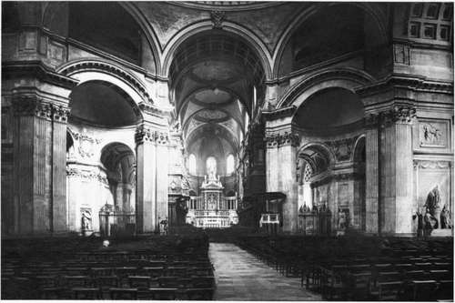 Interior Of St. Paul's London