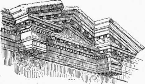 Pediment of Baalbek.