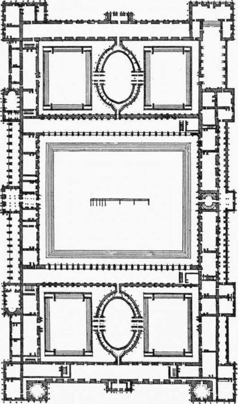 Plan of the Tuileries, from Du Cerceau.