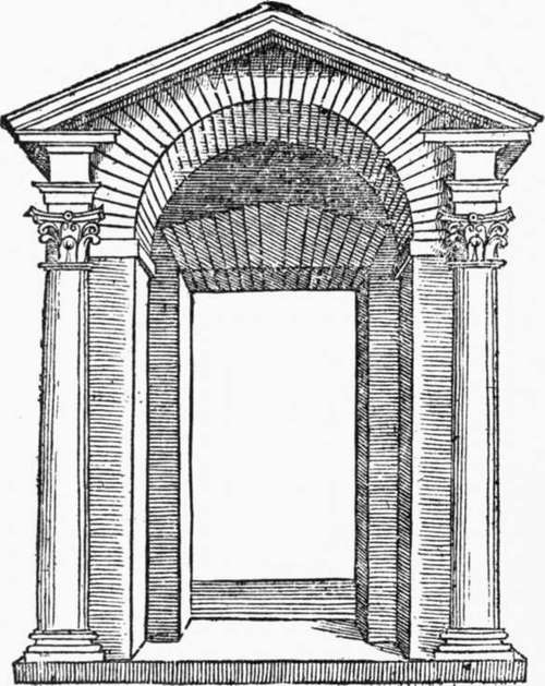 Portal from Serlio.