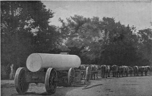 BRINGING A MARBLE COLUMN TO THE CAPITOL.