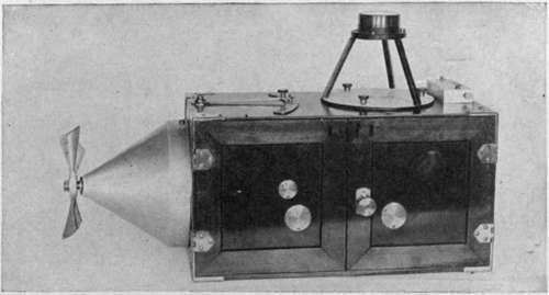 English type F (Williamson) automatic film camera.