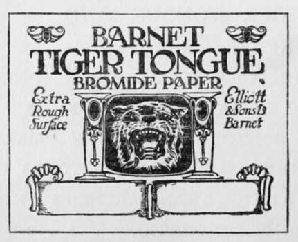 Tiger Tongue Bromide Paper