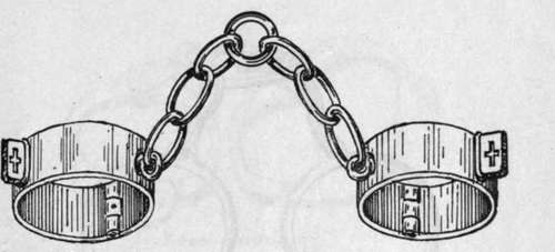 Antique leg irons.