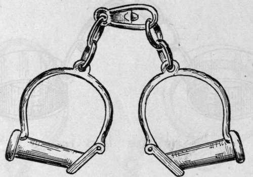 Old English leg irons.