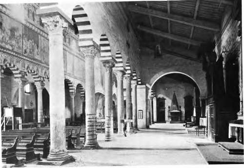 Interior of the Clmrch of S. Piero in Grado, near Pisa.