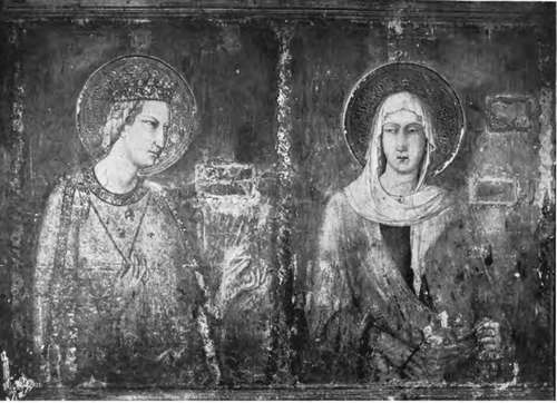 Wall painting by Taddeo Gaddi. Lower Church of S. Francesco, Assisi.