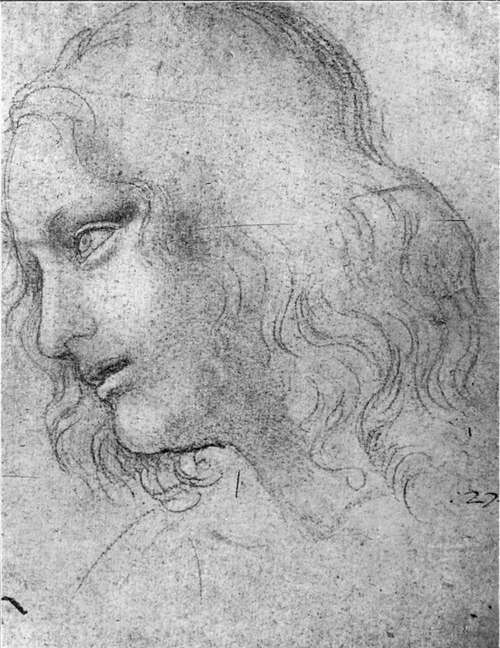 Study For Head Of S. Philip