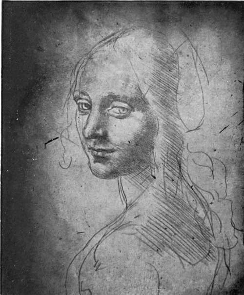 Study For The Angel In The Virgin Of The Rocks