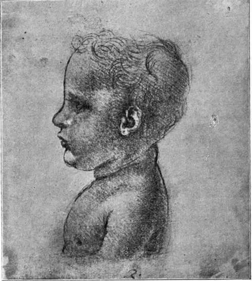Study For The Infant Christ In The Virgin Of The Rocks