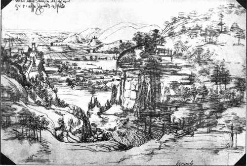 Study Of Landscape (Dated 1473)