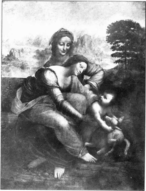 Virgin And Child With S. Anne
