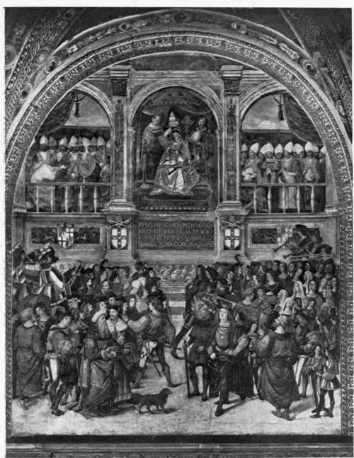 Coronation Of Pope Pius II