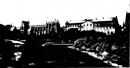 St. Cuthbert's College, Ushaw In Francis Thompson's Time