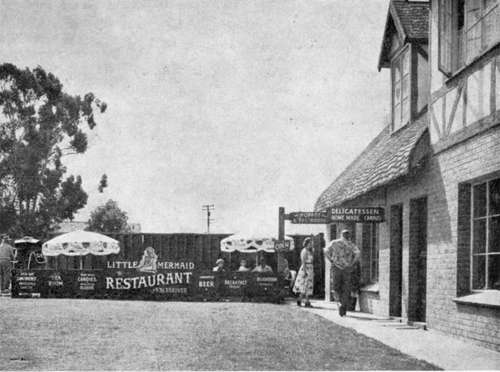 A popular treat at the Little Mermaid, Solvang, California.