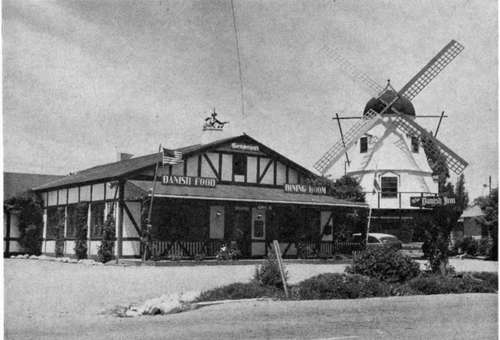 This is one of the many Smorgaasbord Specialties served by the Danish Inn, Solvang, California.