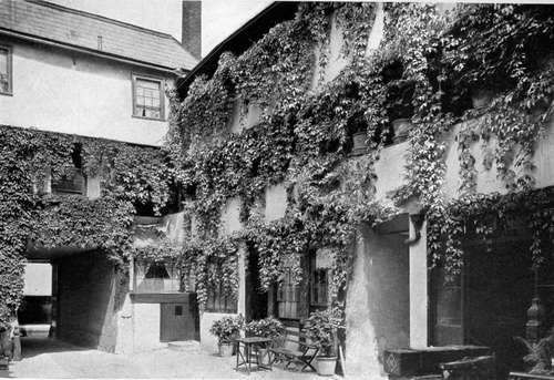 COURTYARD OF THE NEW INN AT GLOUCESTER, (ERECTED ABOUT I450).