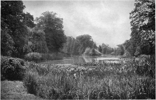 THE FAMOUS LAKE AT KEW, WHICH ARTISTS LOVE TO PAINT.