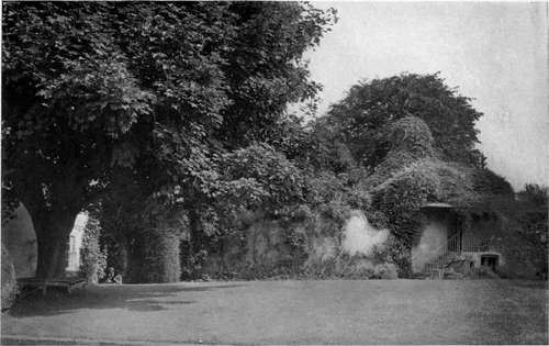 THE STUDIO WHERE ALFRED PARSONS PAINTS MANY OF HIS BRILLIANT GARDEN PICTURES.