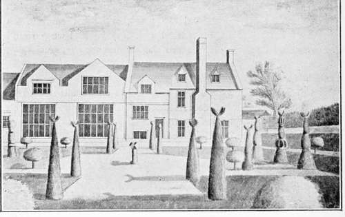 Netherton. from a sketch by edmond prideaux, 1727.