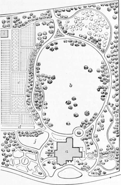 Plan of a Suburban Villa Residence.