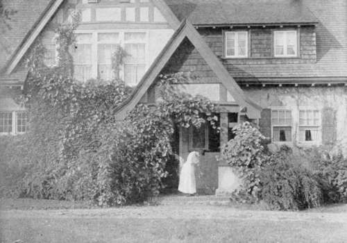 Vine Draped Cottage.