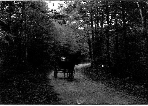 NEW ENGLAND COUNTRY ROAD.