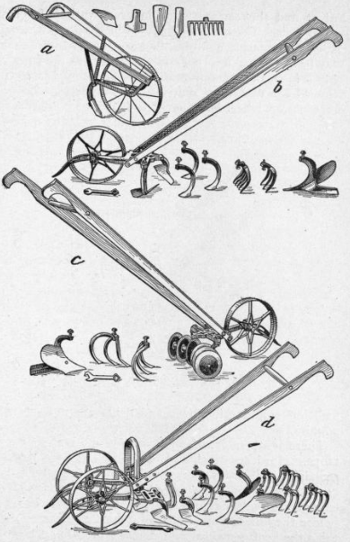 DIFFERENT FORMS OF HAND CULTIVATORS