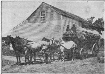 Hauling Manure Near Boston