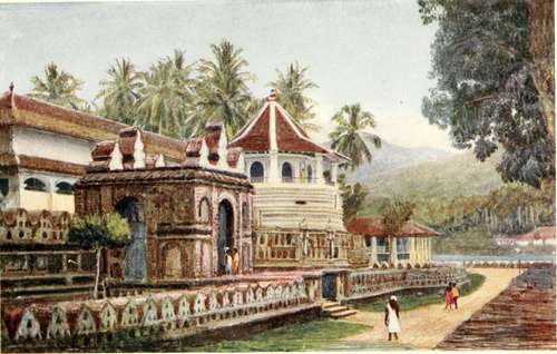 The Temple Of The Sacred Tooth, Kandy.