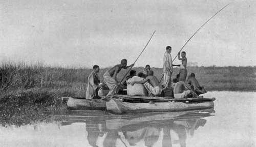 Crossing Bua River, Near Likasi, Central Angoniland