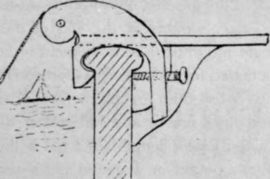 Yacht Rail Protector (sectional drawing).