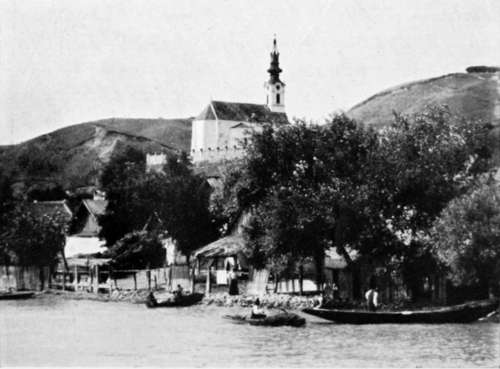 Hungarian Village On The Danube