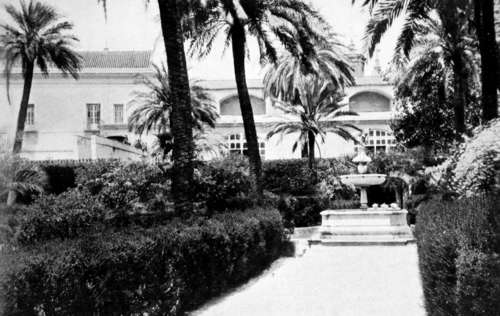 In The Alcazar Gardens, Seville