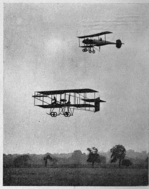 Breguet and Grahame White Biplanes at Hendon