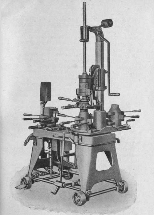 The Harlington Bottle Making Machine